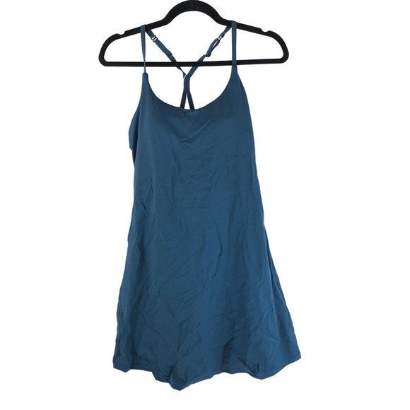 Halara Everyday Cloudful Air 2-in-1 Cool Touch Dress-Euphoria Air Blue S - Picture 4 of 6